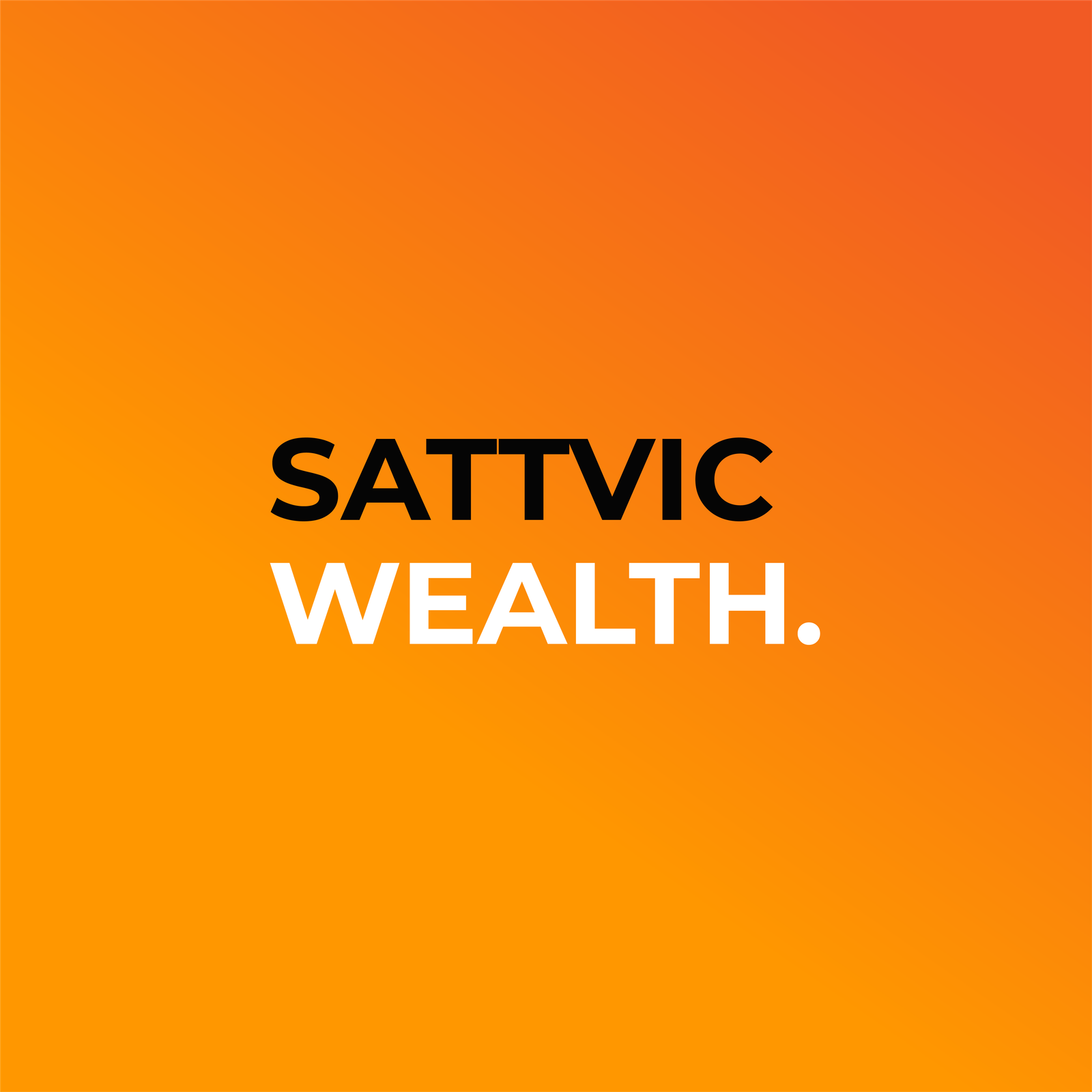 Sattvic Wealth Indian Investing Square